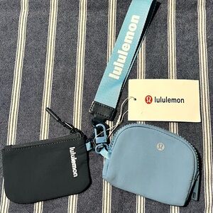 Lululemon Dual Pouch Wristlet - Blue